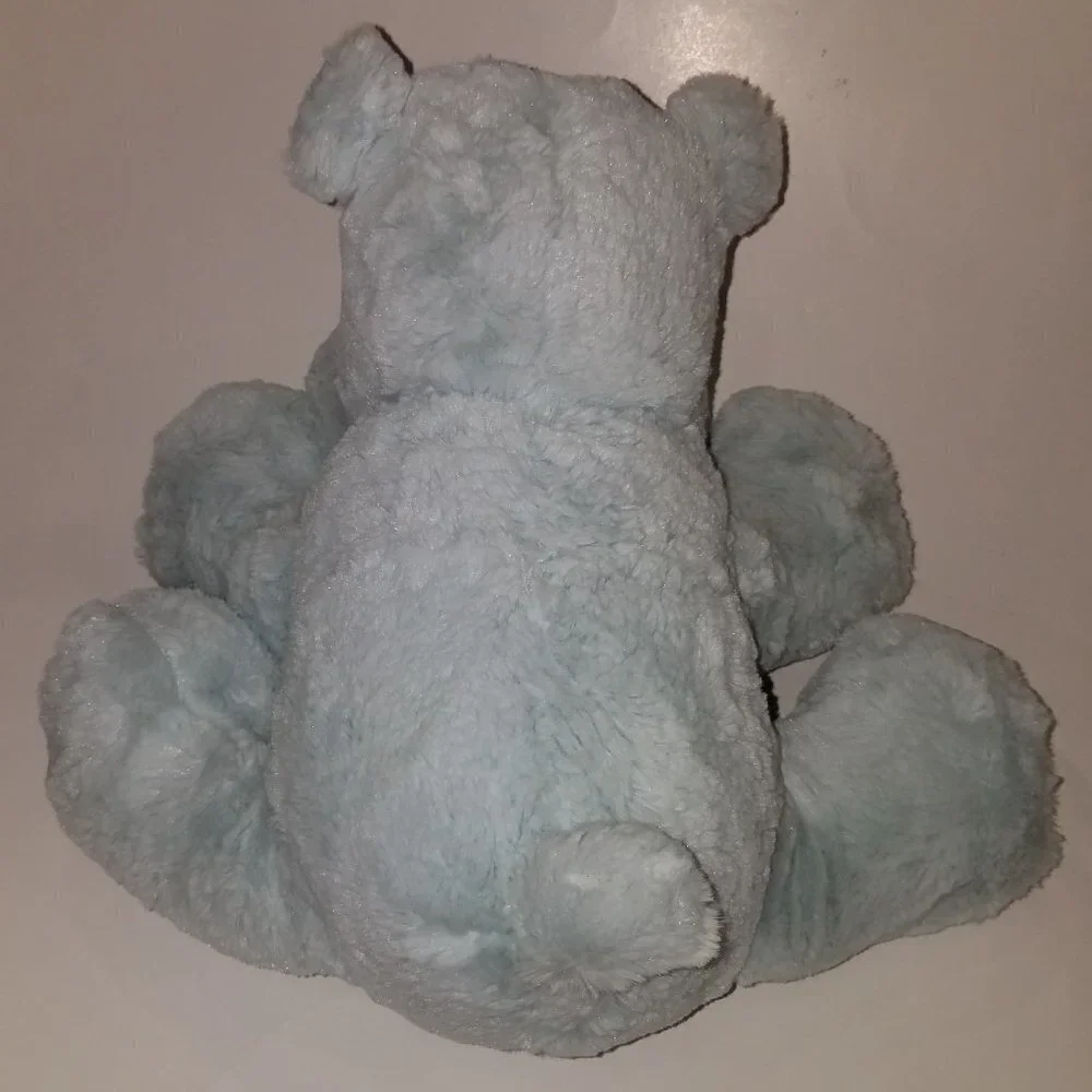 Hippy Blue Hippo Plush Stuffed Animal Russ Baby